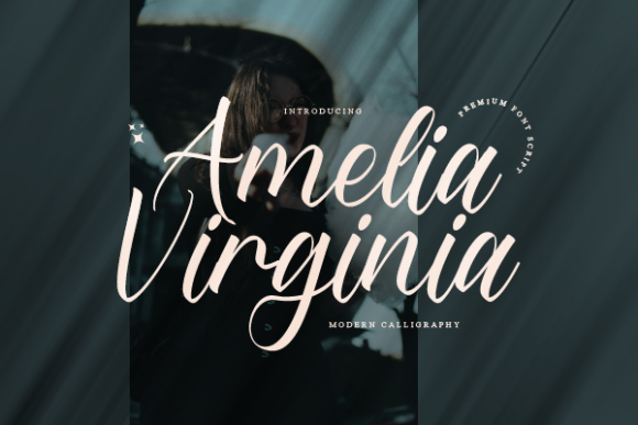Amelia Virginia: A Dainty Script Font for Elegant Branding
