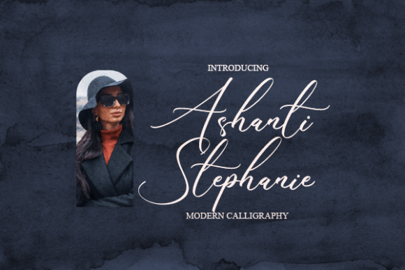 Ashanti Stephanie: A Delicate Script Font for Elegant Web Design