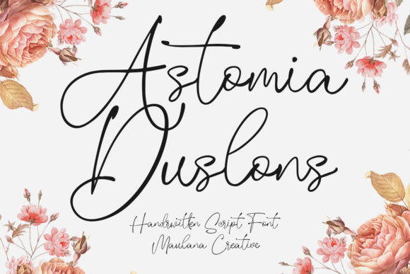 Astomia Duslons: A Designer’s Take on Casual Script Fonts for Branding