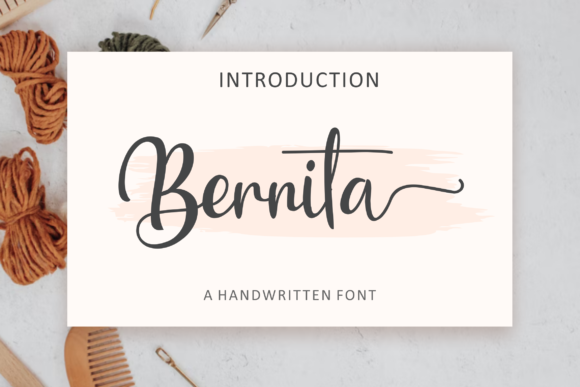 Bernita Font Review: A Flowing Script for Authentic Brand Identity