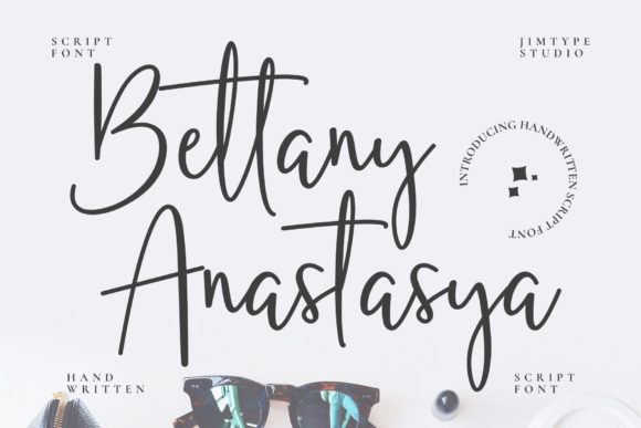 Bettany Anastasya: A Handwritten Script Font for Elegant Brand Identity