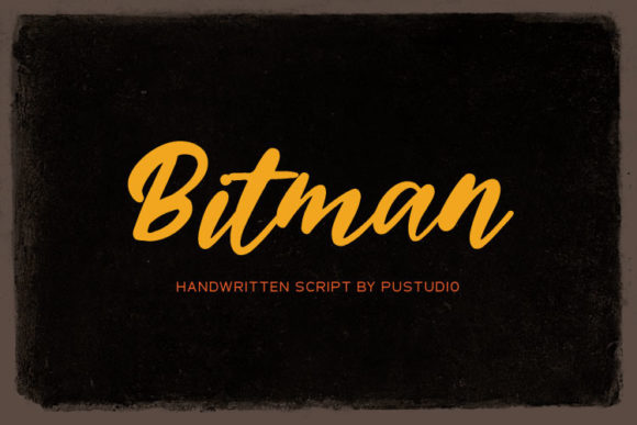 Bitman Script Font: Elevating Digital Brand Identity