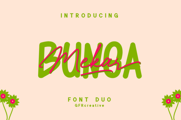 Bunga Mekar: Elevating Digital Brand Identity with a Chic Script Typeface
