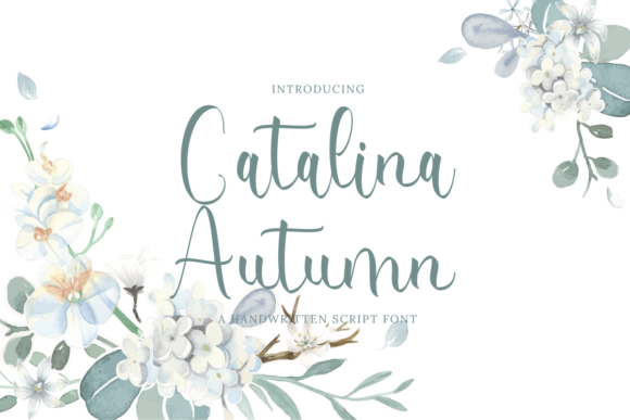 Catalina Autumn: A Delicate Script Font for Modern Brand Identity