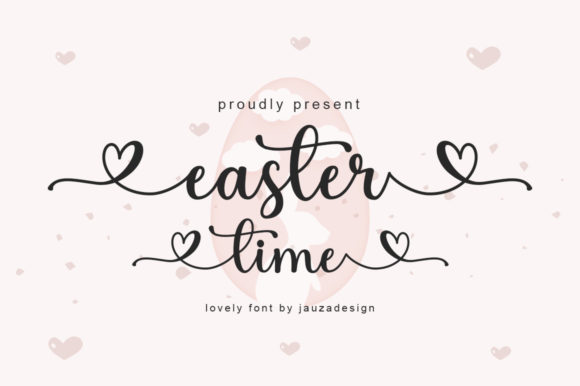 Easter Time: The Delicate Script Font for Polished Brand Identity
