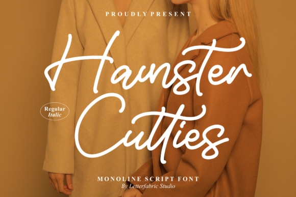 Hamster Cutties: A Dazzling Script Font for Handmade Brands