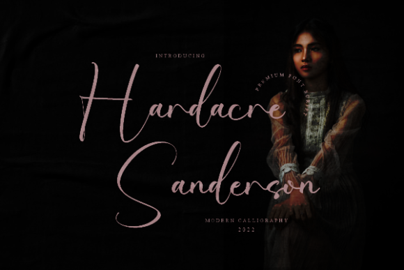 Hardacre Sanderson: The Script Font for Scroll-Stopping Brand Visuals
