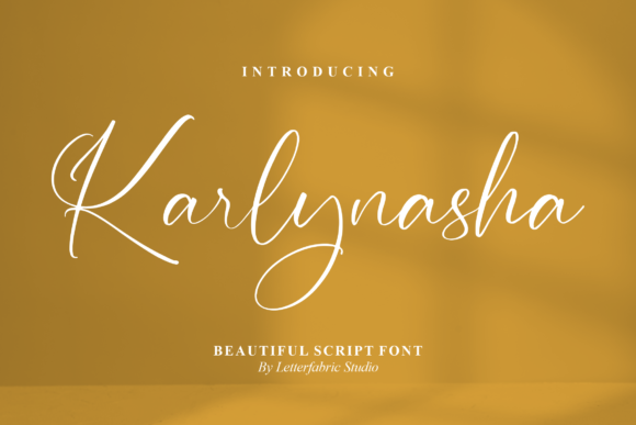 Karlynasha: A Dainty Script Font for Handmade Brands