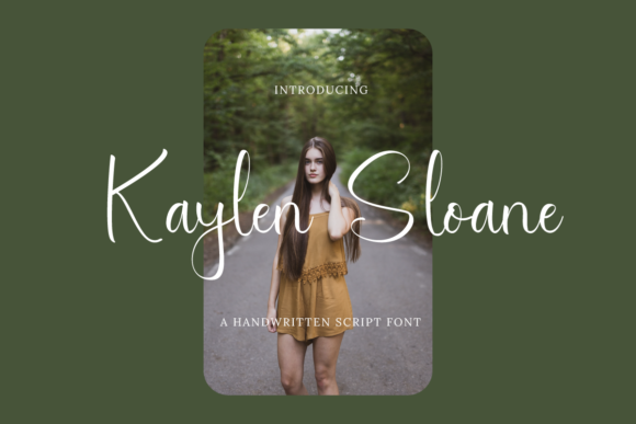 Kaylen Sloane: A Script Font for Consistent Brand Identity