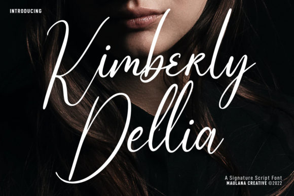 Kimberly Dellia: A Script Font for Modern Web Design