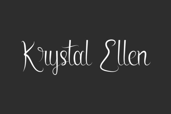 Krystal Ellen: A Script Font Review for Campaign Design