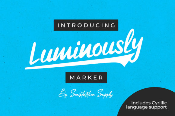 Luminously: A Script Font for Modern Web Design