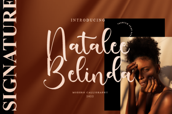 Natalee Belinda: The Script Font for Elegant Brand Identity