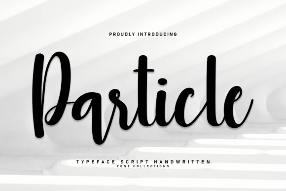 Particle: The Script Font That Elevates Campaign Visuals