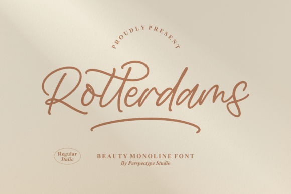 Rotterdams: A Premium Script Font for Modern Campaign Design