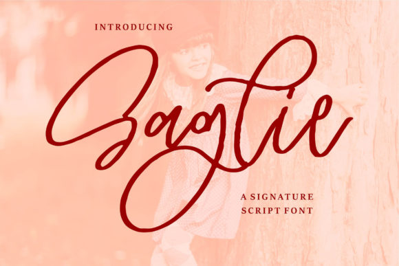 Saglie Script Font: Elevate Your Brand Identity with Relaxed Elegance