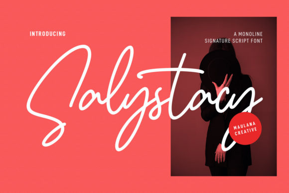 Salystacy: A Creative Script Font for Modern Campaigns