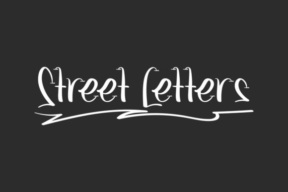 Street Letters: Elevating Digital Brand Identity with a Premium Script Typeface