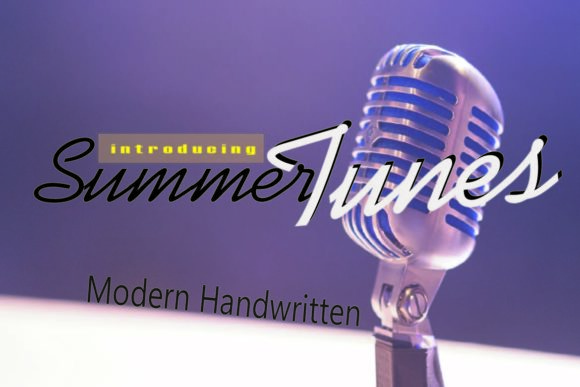 Summer Tunes Typeface: Elevate Your Handmade Brand Identity