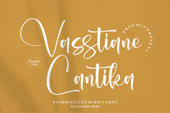 Vasstiane Cantika: A Stylish Script Font for Elegant Web Design