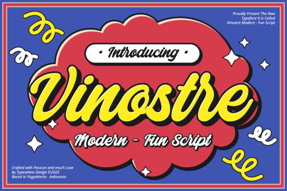 Vinostre: The Perfect Script Font for Handmade Labels and Shop Branding