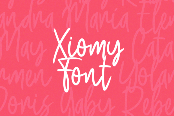 Xiomy Script Font: Elevate Your Brand’s Visual Identity